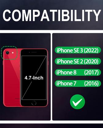 Imagem de Capa Carteira SHIELDON em Couro Genuíno para iPhone SE 2022/2020 - Marrom