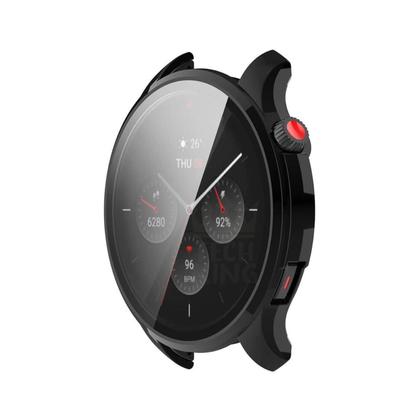 Imagem de capa case Acrilico e tela de vidro para gtr 4 A2166