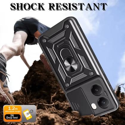 Imagem de Capa Case Anel Magnetico Ant Impacto Para Xiaomi Poco X7 Pro