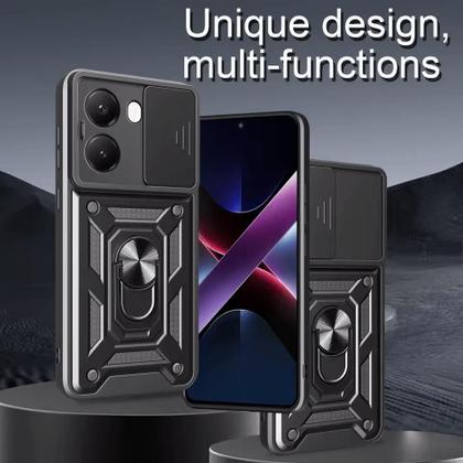Imagem de Capa Case Anel Magnetico Ant Impacto Para Xiaomi Poco X7 Pro