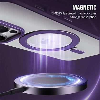 Imagem de Capa Case Anti Impacto Anel Magsafe Compativel Com iPhone 15 Pro Max