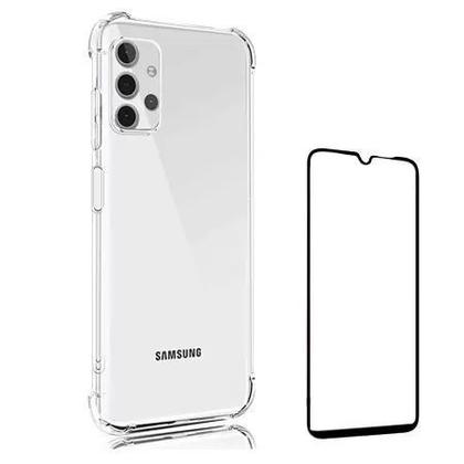 Imagem de Capa Case Anti Quedas Galaxy A32 4G + Película 5D Cerâmica 