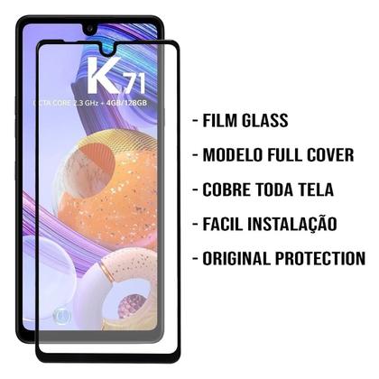Imagem de Capa Case Anti Shock E 2 Película De Vidro 3d LG K71 Lmq730baw 6.8 - CELL IN POWER25