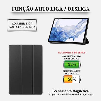 Imagem de Capa Case Auto Sleep Magnética Tab Samsung S8 Plus 12.4 2022