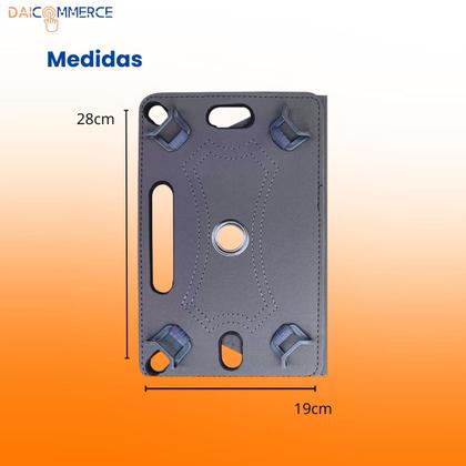 Imagem de Capa Case c/ Teclado Mouse + Película Vidro para Tablet Tab Lenovo M9