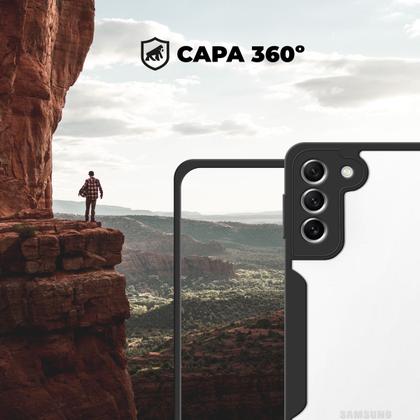 Imagem de Capa Case Capinha 360 Preta ou Rosa para Samsung Galaxy - Gshield