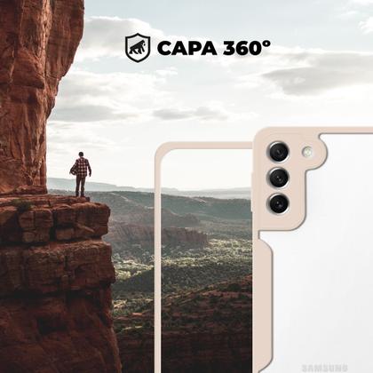 Imagem de Capa Case Capinha 360 Preta ou Rosa para Samsung Galaxy - Gshield