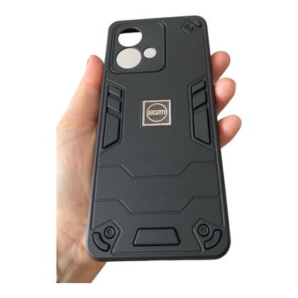 Imagem de Capa Case Capinha Armadura Resistente Para Moto Edge 40 NEO Preta