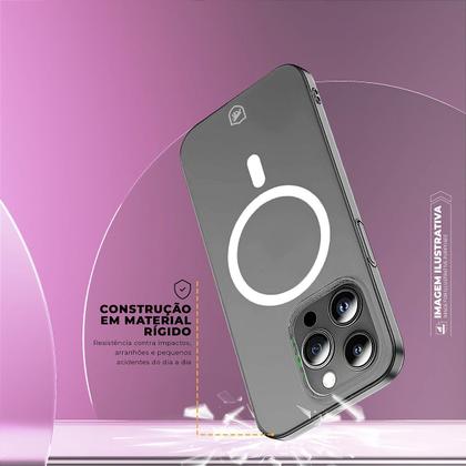 Imagem de Capa case capinha compatível com iPhone 17 Crystal Slim Magsafe NÃO AMARELA Transparente Gshield