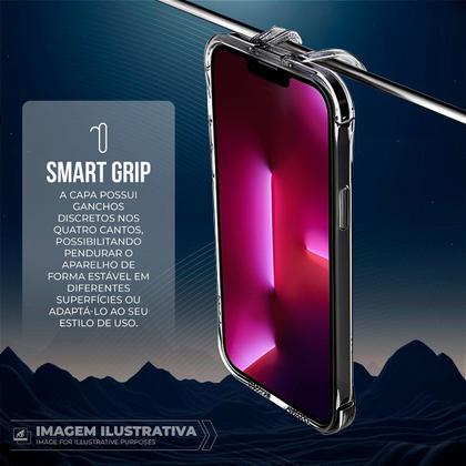 Imagem de Capa case capinha compatível com iPhone 17 Pro Max  Lybrid Magsafe  Preta  Gshield