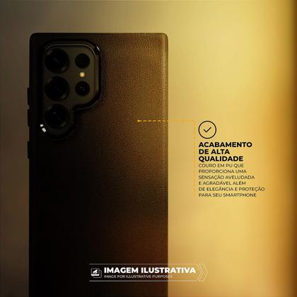 Imagem de Capa case capinha compatível com Samsung Galaxy S25 Plus Couro Dual Magsafe Preta Gshield