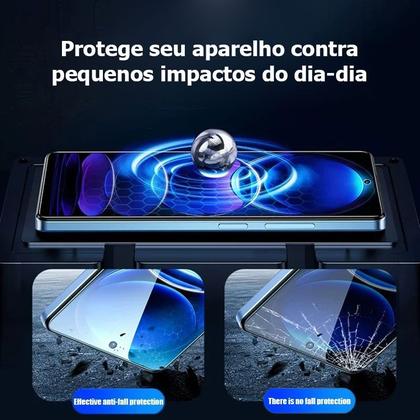 Imagem de Capa Case Capinha e Película 3D Vidro P/ Moto G34 - Phone Palace