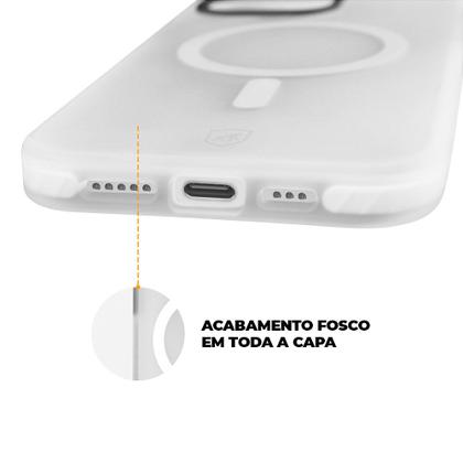 Imagem de Capa case capinha MagSafe Pro para iPhone 16 Plus - Transparente - Gshield