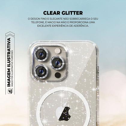 Imagem de Capa case capinha para iPhone 14 - MagSafe Glitter - Gshield