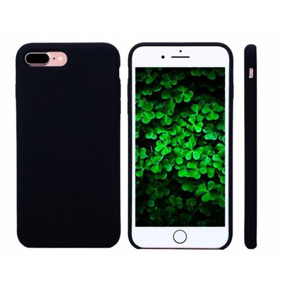 Imagem de Capa Case capinha premium Preto + Película de Vidro para iPhone X/XS
