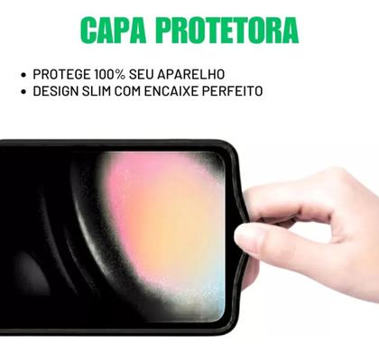 Imagem de Capa Case Capinha Silicone Aveludada Para Samsung Salaxy A06: Pink / Salmão / Violeta / Lilás / Roxo / Preto
