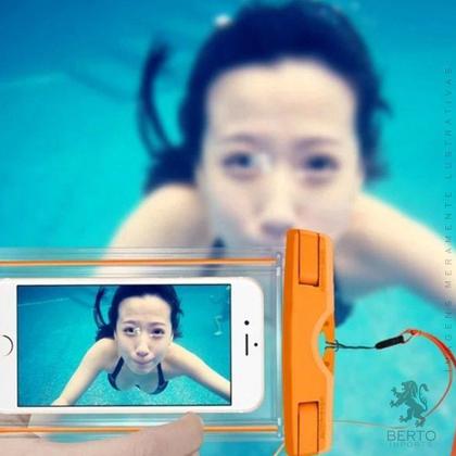 Imagem de Capa Case Celular Protetora Prova D'água Mergulho Praia