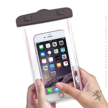 Imagem de Capa Case Celular Protetora Prova D'água Mergulho Praia