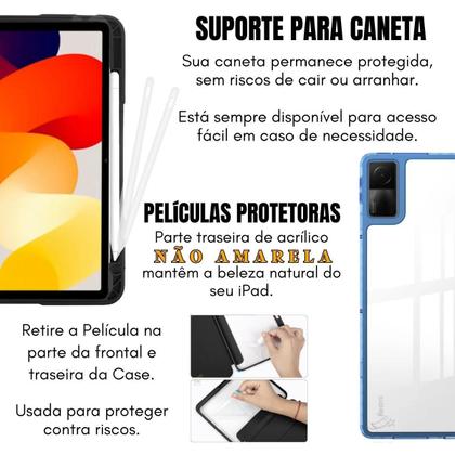 Imagem de Capa Case Com Slot De Caneta Para Xiaomi Redmi Pad Se 11