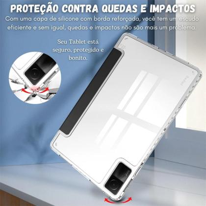 Imagem de Capa Case Com Slot + Vidro Para Tab Xiaomi Redmi Pad Se 11