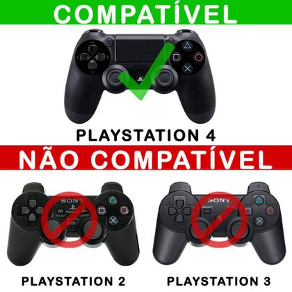 Imagem de Capa Case e Skin Compatível PS4 Controle - Modelo 314