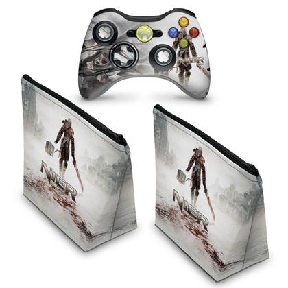 Imagem de Capa Case e Skin Compatível Xbox 360 Controle - Nier