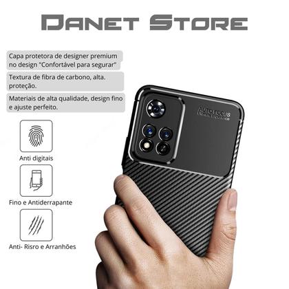 Imagem de Capa Case Fibra Carbono Anti Impacto Para Galaxy S25 Normal