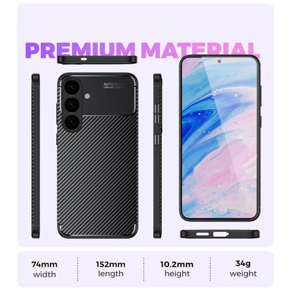 Imagem de Capa Case Fibra Carbono Anti Impacto Para Galaxy S25 Normal