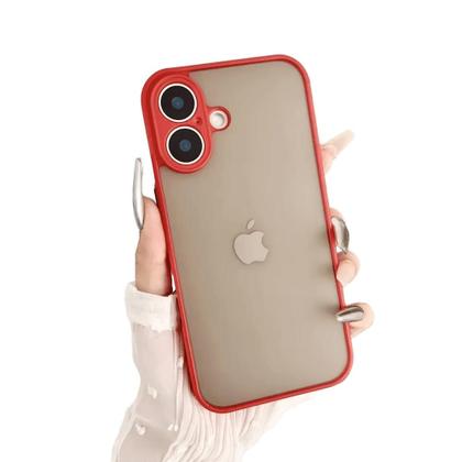 Imagem de Capa Case Fosca Para iPhone 16 Plus + Pelicula Hidrogel