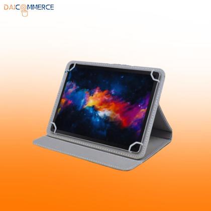 Imagem de Capa Case Giratória Para Tablet TCL TAB 10 Gen 2 10 Polegadas Preto Rosa