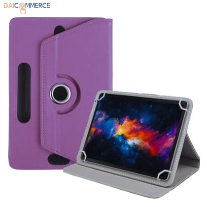 Imagem de Capa Case Giratória Para Tablet TCL TAB 10 Gen 2 10 Polegadas Preto Rosa