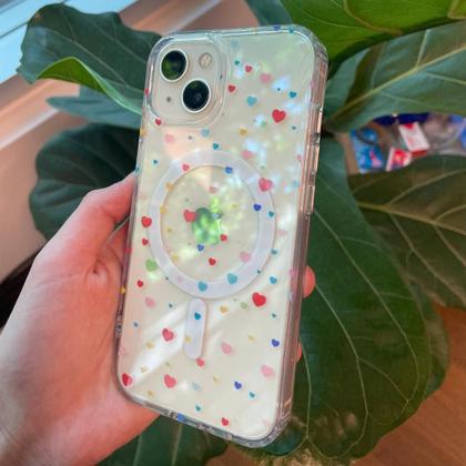 Imagem de Capa/Case Magsafe Mini Hearts Vários Modelos