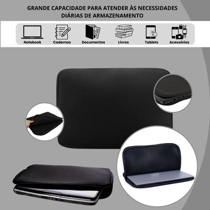 Imagem de Capa Case Mala Notebook Laptop Compacta 10/12/13
