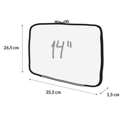 Imagem de Capa Case Notebook 15.6 Polegadas em Neoprene - Preto