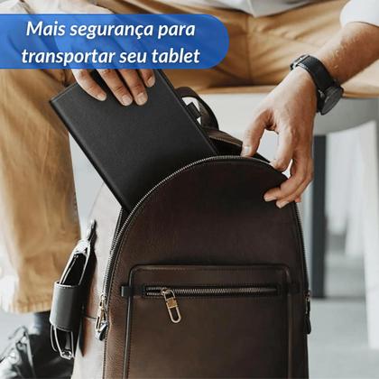 Imagem de Capa Case P/ Tablet Galaxy Tab A9 Tela 8.7" + Película +Fone