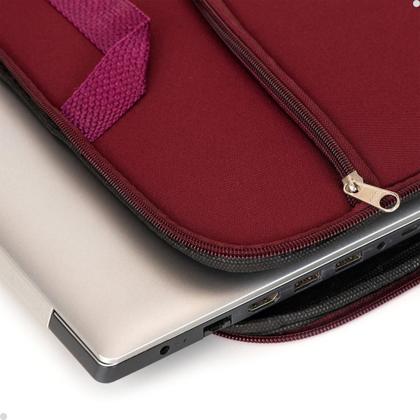 Imagem de Capa Case para Notebook 14.1 15.6 17.0 Polegadas em Neoprene Resistente à Água com Alça e Compartimento Externo