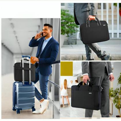 Imagem de Capa Case Pasta Maleta Bolsa Notebook Impermeável Reforçada Compatível Com Todas As Marcas Até 15,6 Polegadas