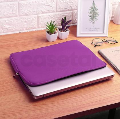 Imagem de Capa Case Pasta Maleta Compatível Com Macbook e Notebook 10 10.1 Polegadas - Roxa
