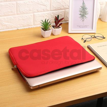 Imagem de Capa Case Pasta Maleta Compatível Com Macbook e Notebook 13  13.3 Polegadas - Vermelha