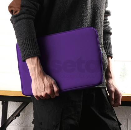 Imagem de Capa Case Pasta Maleta Compativel Notebook Macbook Neoprene 15.6/14/13.3/12.1/11.6/10.1/17.3 Ultrabo