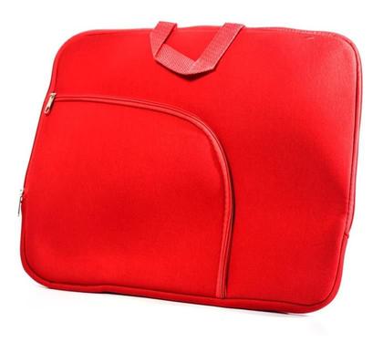 Imagem de Capa Case Pasta Notebook com Bolso 17 Polegadas Vermelha