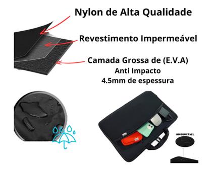 Imagem de Capa Case Pasta Para Notebook Com Bolso 15.6'' -  Premium Rìgida
