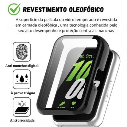 Imagem de Capa case película smartwatch samsung galaxy fit3 R390