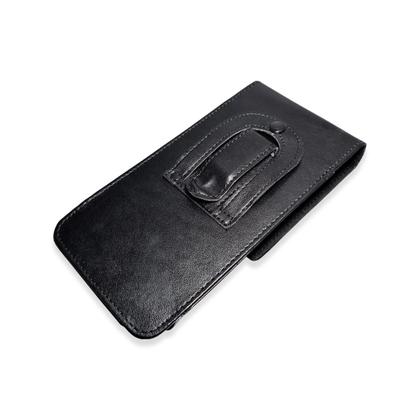 Imagem de Capa Case Porta Celular Smartphone Com Clip De Cinto Em Pé 17,5cm X 8,5cm (tela 6.5)