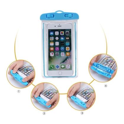 Imagem de Capa Case Protetora Mergulho A Prova D'Água Para Celular