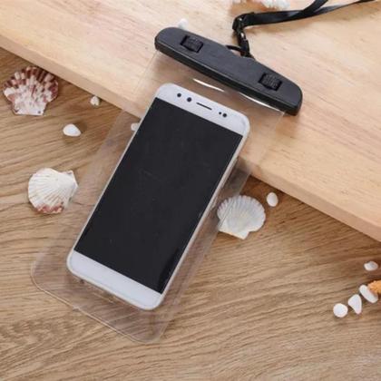 Imagem de Capa Case Protetora Prova d'água Mergulho Transparente