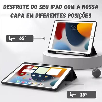 Imagem de Capa Case Smart Flip Para Novo iPad 10 Geração 10.9" Com Suporte de Caneta