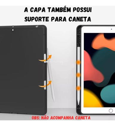 Imagem de Capa Case Smart Flip Para Novo iPad 10 Geração 10.9" Com Suporte de Caneta