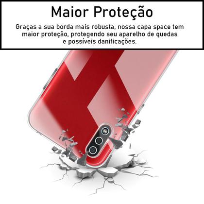 Imagem de Capa Case Space + Película De Privacidade Compatível IPhone XR 6.1 - Luiza Cell25