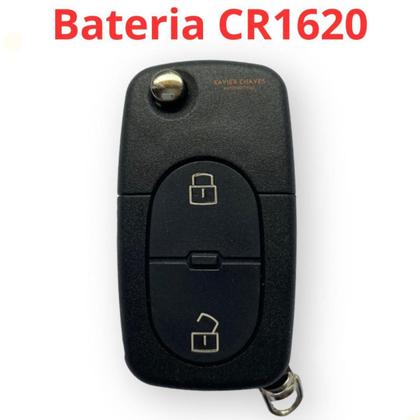 Imagem de Capa Chave Canivete Audi A3 A4 A5 A6 A8 TT 2001-2006 CR1620